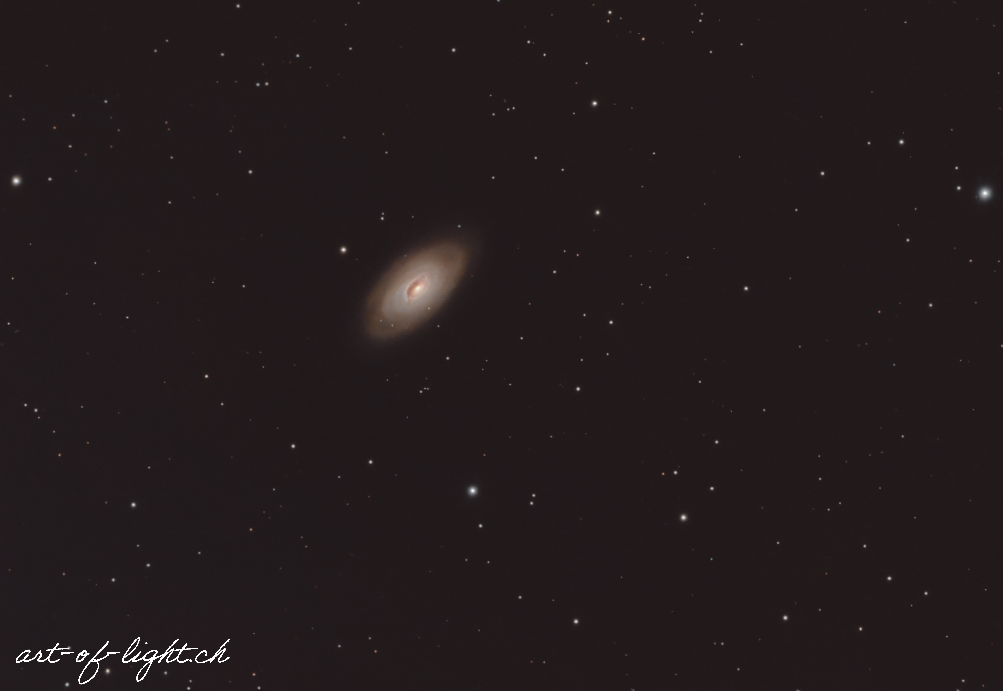 M64 Black eye galaxy