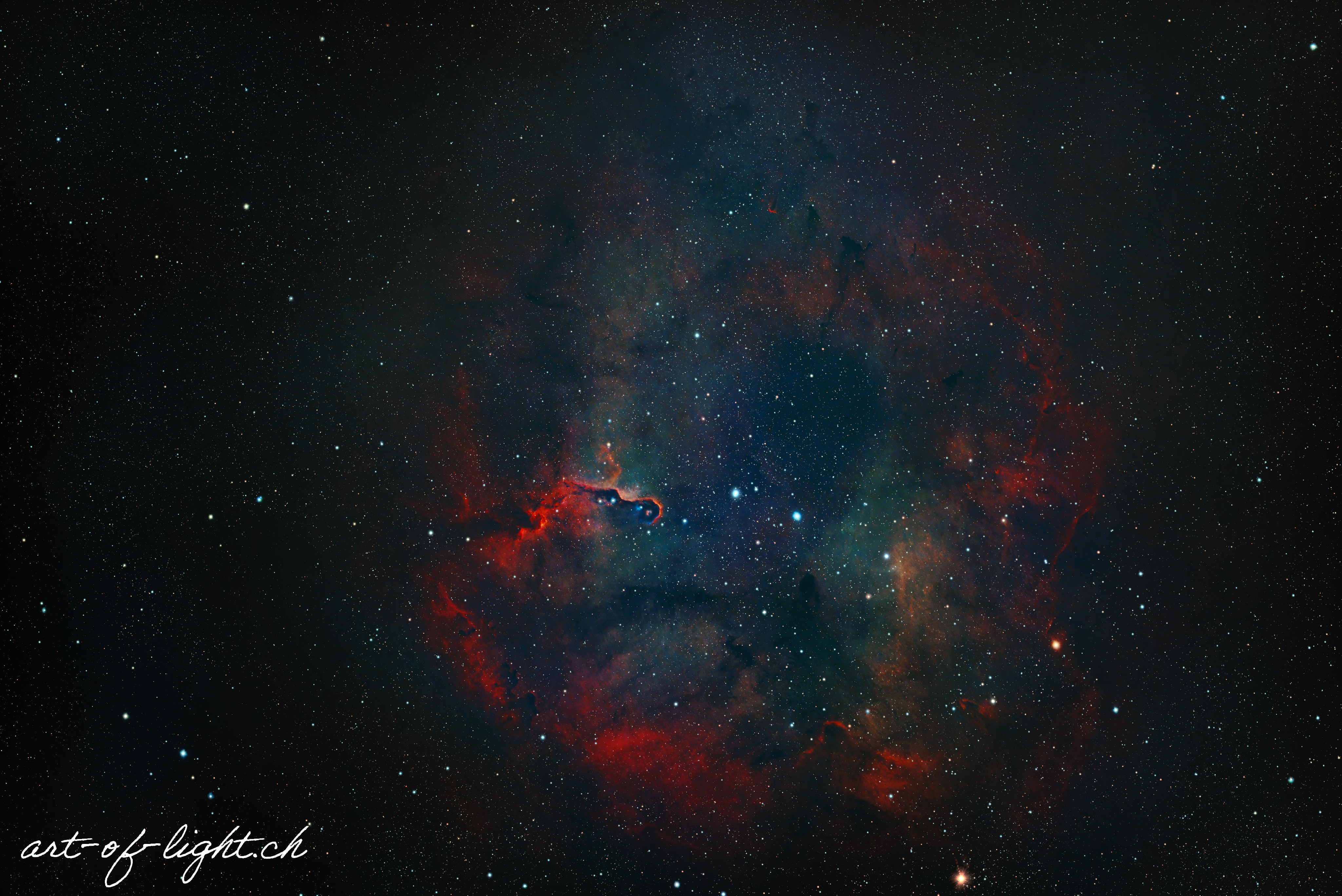 IC1396 Elephant Trunk Widefield